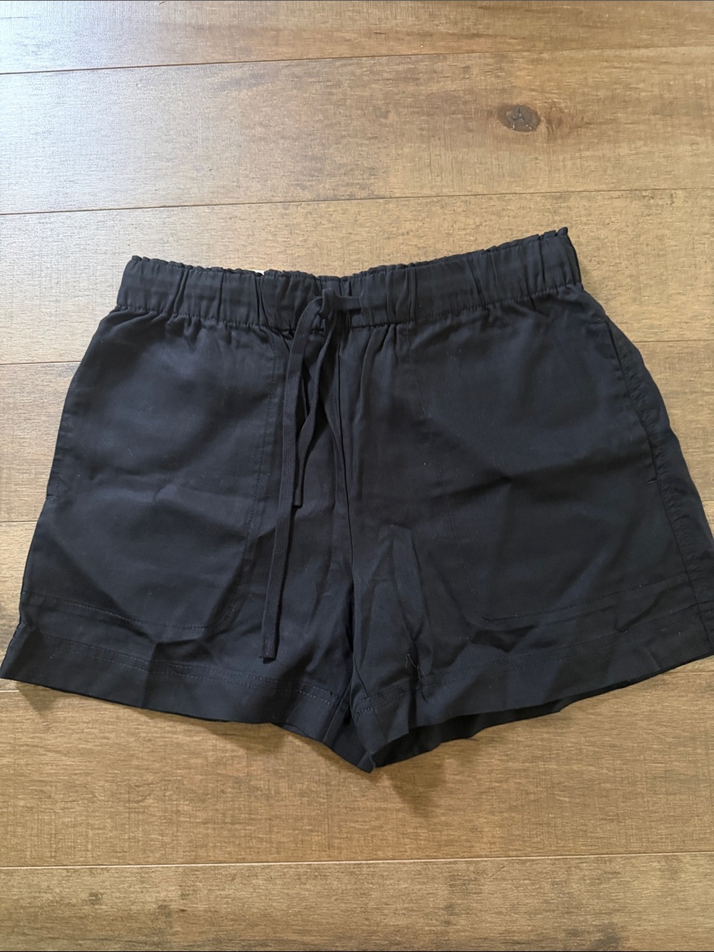 Hilary Radley Black Drawstring Athletic Shorts 🎉